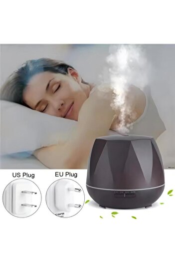 Generic Ultrasonic Air Humidifier 550ml 550mlb Black