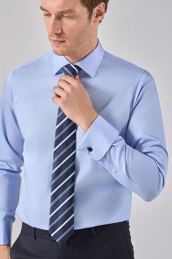 Paşahan Çift Manşetli Comfort Fit Erkek Gömlek