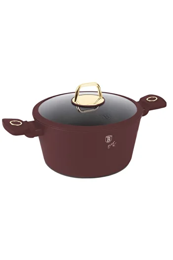 Berlinger Haus Non-stick pot with lid Leonardo Collection Berlinger Haus BH 8043, 30 cm, 8 liters, non-stick