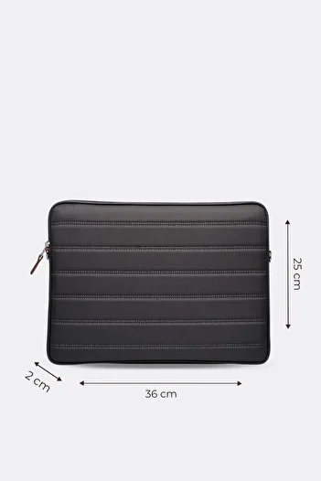 MORCA Θήκη για Macbook Συμβατή θήκη για φορητό υπολογιστή Tablet Laptop Case 13"-13,3" Ριγέ αδιάβροχο ύφασμα γκρι