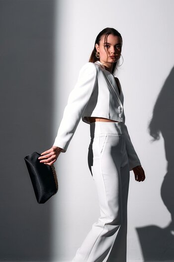 Berlesi Geantă de seară clutch cu paiete auriu din satin negru