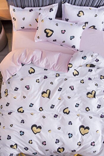 Always Double Sided Single Duvet Cover Set with Elastic Sheet