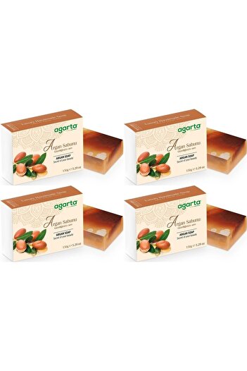Agarta Handmade Natural Soap 150Gr Argan (Set of 4)