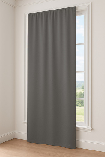 Storlant Plain Pleated Gray Blackout Blackout Curtain – Lightproof L Darkens the Entire Room! Favorite Product
