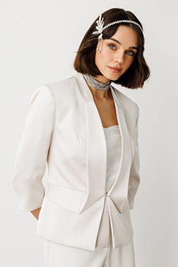 Ekol Half Sleeve Jacket with Agrafla
