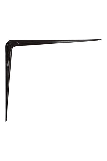 ACE Wall Mount Decorative Steel Shelf Bracket Brown 10 x 14inch