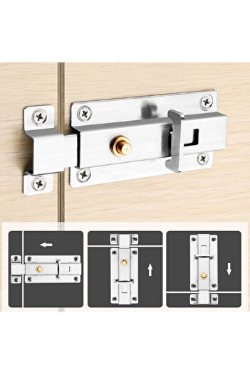 gaman Door Window Lock - Door Lock - Window Lock Stainless Steel Sturdy Construction