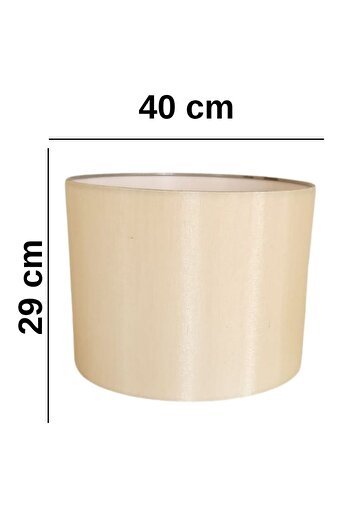 Ömür Avize 40 Cap Cylinder Floor Lamp Hat