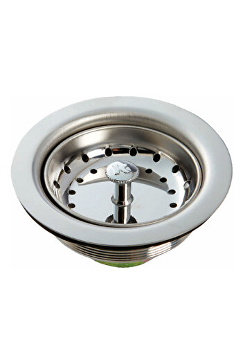 ACE Stainless Steel Sink Strainer Chrome 3.5inch