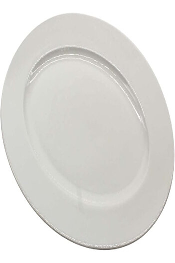 QUALITIER Fine Plus Oval Plate 30 cm – White