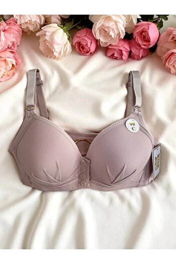 Star Front Buttoned Bra