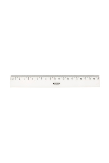 Bigpoint Plastic Wide Ruler 20 cm Box of 24