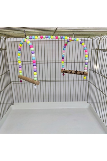 aliceshop Bird Swing 2 Pack Bird Toy