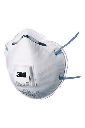 Generic 3M 2-Piece Hand Sanding and Power Tool Respiratory Mask Set White