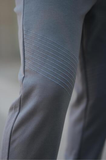Madmext Men's Sweatpants with Smoked Cuffs E6570