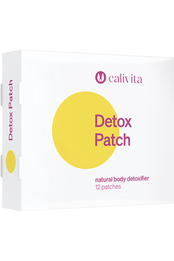 Calivita Detox Patch Plasturi Detoxifianţi cu Pulbere din Extracte de Plante (12 pliculeţe) - Calivita