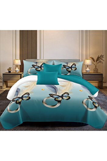CHIRASO CHIRASO Bedding Set, FINET, 6 Pieces, Bed Sheet 245x250, Quilt 200x230, 4 Pillowcases
