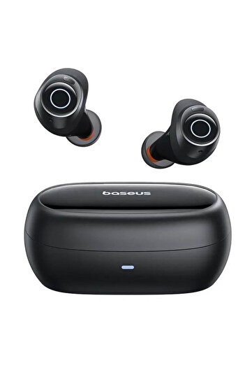 Baseus Ακουστικά Bowie MA20 True Wireless, ANC, IPX6, Bluetooth 5.3, Μαύρο