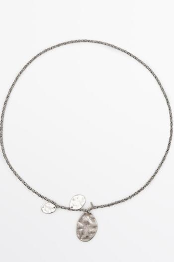 Massimo Dutti Madalyonlu kolye