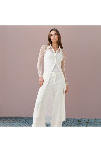 2Xtremz 2Xtremz Lace Longline Dress
