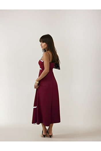MAYELN Erica Strap Midi Dress - Stylish Summer Design, Comfortable Fit
