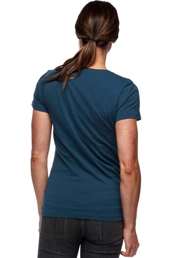 BLACK DİAMOND Snow Diamond Women's Sleeveless T-Shirt by Black Diamond