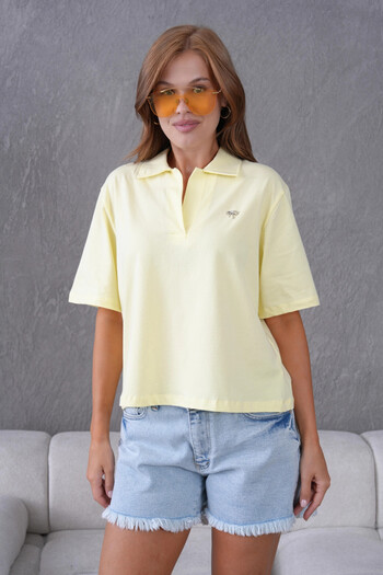 Park Karon Polo Neck Knitted T-Shirt