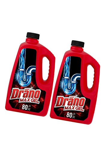 Drano 2-Piece Max Gel Drain Clog Remover 1 gal