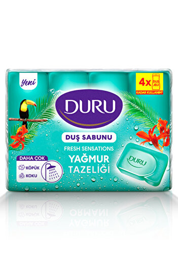 Duru Shower Soap Rainforest 4 Pack