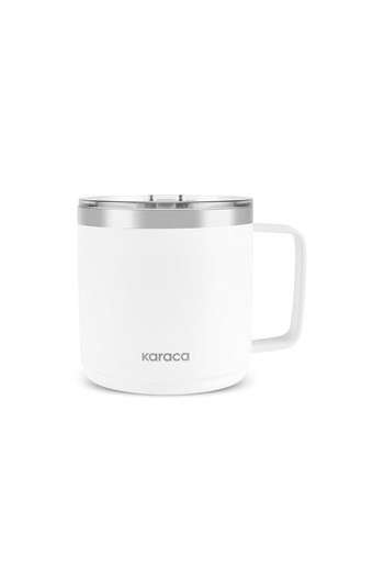 Karaca Thermal Steel Thermos Cup 420 ml White
