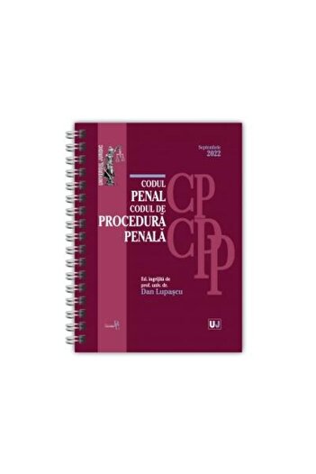 Editura Universul Juridic Codul penal si Codul de procedura penala, septembr