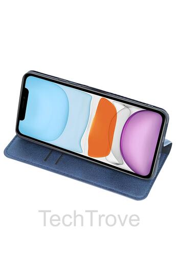 TechTrove Tecno Camon 18 Kılıf Kapaklı ve Cüzdanlı Stand Olabilen Deri Kılıf