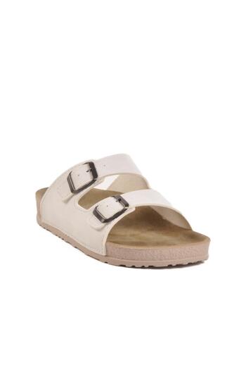 AYAKMOD White-Grey Women's Slippers 20-972 Z