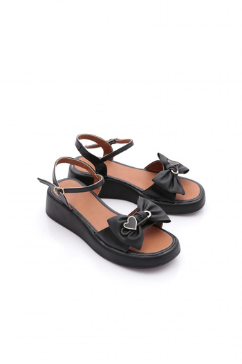 DGN 7003 Women's Bow Detailed Sandals