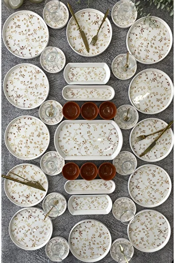 Borser Eliz 35 Piece Breakfast Set