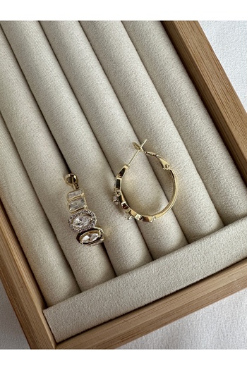 ringbox العلامة التجارية نموذج جوهرة هوب القرط
