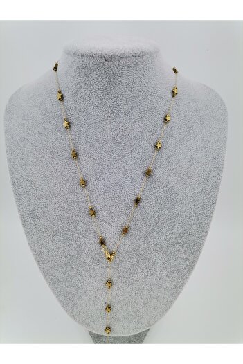 Hobimos Starry Y Necklace - Non-Tarnish Y Necklace