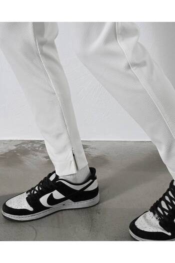 MARRAKECH Men's Zipper Leg Detailed Ribbed Jogger