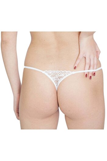 BLD by Exclusive FANTAZIA white lace thong panty, BLD by Exclusive