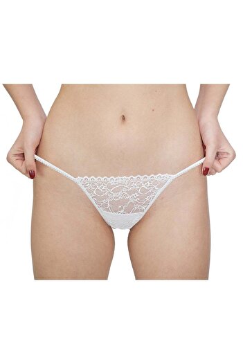 BLD by Exclusive FANTAZIA white lace thong panty, BLD by Exclusive