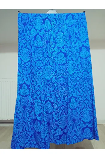 hoaryage Six Piece Bell Model Long Fish Skirt with Elastic Waist, Hijab Fish Skirt Size 38 100 Kilos
