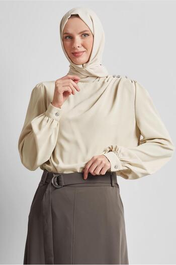 Alvina Crew Neck Blouse 45636