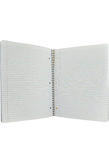 Roco Neon Yellow Single Ruled Notebook A4 - 100 Sheets (Arabic)