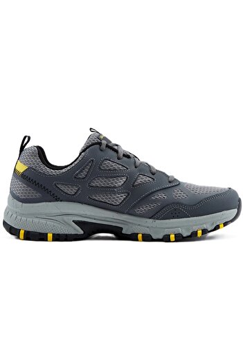 SKECHERS Hillcrest Leather Memory Foam Outdoor Sneaker Memory Sole Genuine Leather Men's Outdoor Foot