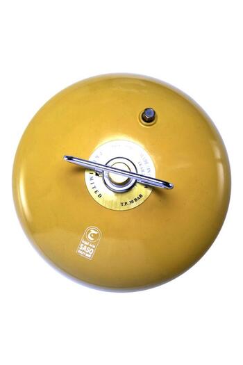 Generic erorex Portable Compact Easy Attachment Refillable Camping Gas Tank Yellow 2kg 201109Y
