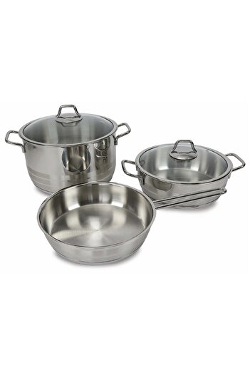 Vivaldi Grand Stainless Steel Cookware Set, 5 pcs