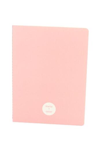 Roco Hello Color Lined Notebook B5 - 50 Sheets (100 Pages) Pink