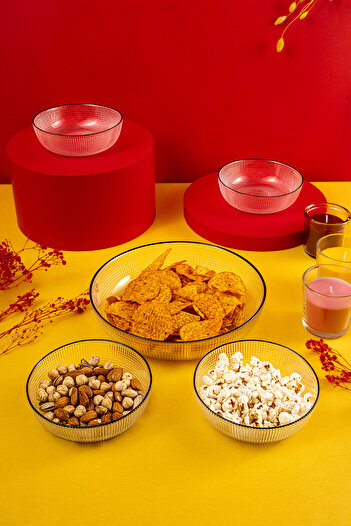Fecra Loren 5-Piece Snack Presentation Set Black