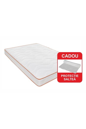 Green Future Orange Line Orthopedic Mattress 160x200 cm, H 18 cm - Hypoallergenic, anatomical