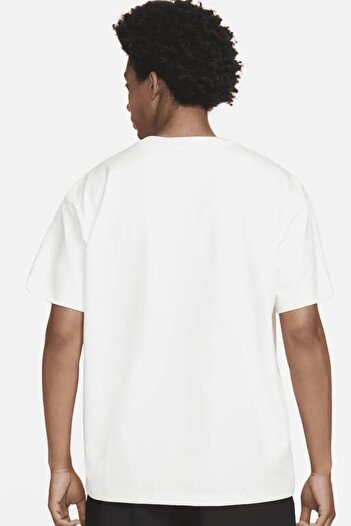 Nike Αθλητικά ρούχα ACG Μπλουζάκι με κοντό μανίκι Loose Fit Ανδρικό βαμβακερό μπλουζάκι φαρδιά λευκό